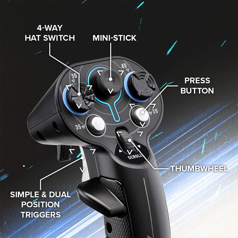 Thrustmaster SOL-R 3 Add-On Grip — official product view 3
