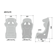 Sparco ADV Elite FIA 8862-2009 Carbon Racing Seat – official product view 3