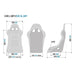 SPARCO EVO QRT FIA SEAT - Black - Bucket seat