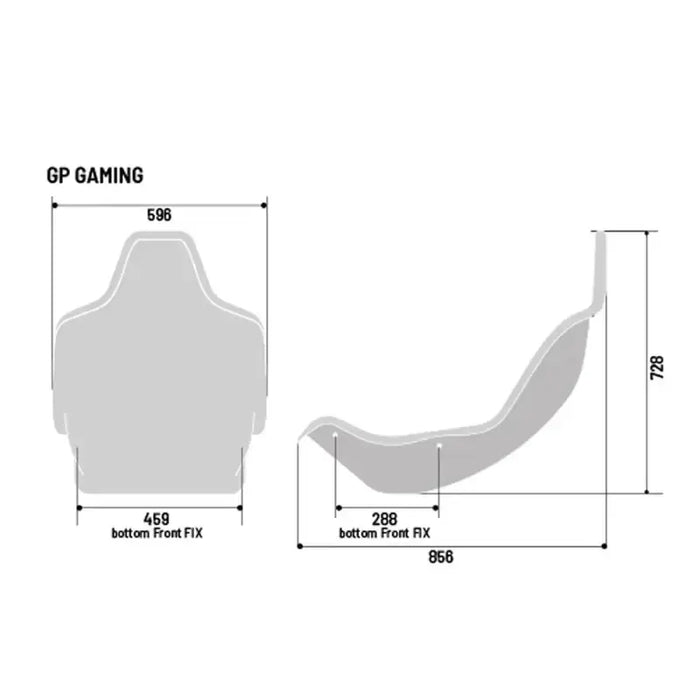 SPARCO GP GAMING Race Chair - Bucket seat