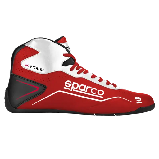 SPARCO K-POLE Shoes for Karting - Red / White / 30 - Shoes