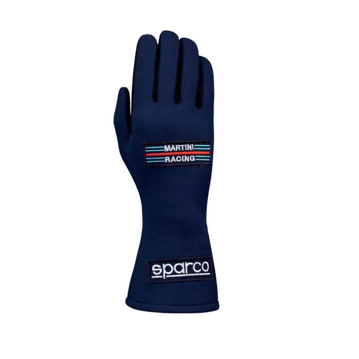 SPARCO LAND CLASSIC MARTINI GLOVES - Blue / 8 - Racing Gloves