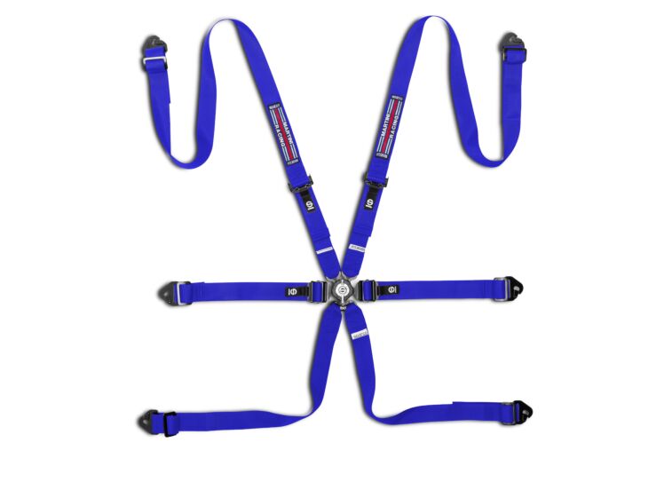 Sparco Martini Racing Competition H-2 Steel Pull-Down 6-Point Harness – product detail – photo 1