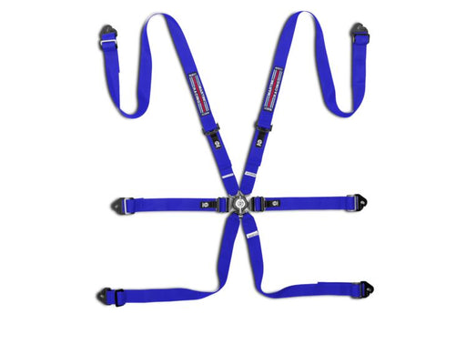 Sparco Martini Racing Competition H-2 Steel Pull-Down 6-Point Harness – product detail – photo 1