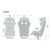SPARCO MASTER FIBREGLASS SEAT - Bucket seat