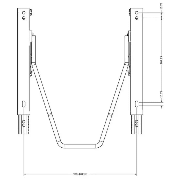 Sparco seat slider - Seat Slider