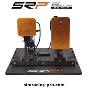SRP Formula-R 2P Black Edition pneumatic sim racing pedals – product view 2