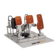SRP GT-R 3P Gray Edition pneumatic sim racing pedals – product view 4
