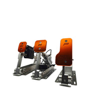 SRP GT-S 3P Gray Edition pneumatic sim racing pedals – product view 1