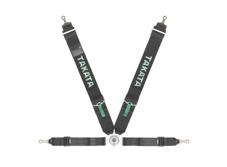 Takata Race 4 ASM Bolt-In 4-Point Racing Harness – Black – photo 3