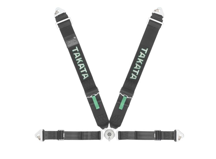 Takata Race 4 ASM Snap-On 4-Point Racing Harness – Black – photo 3