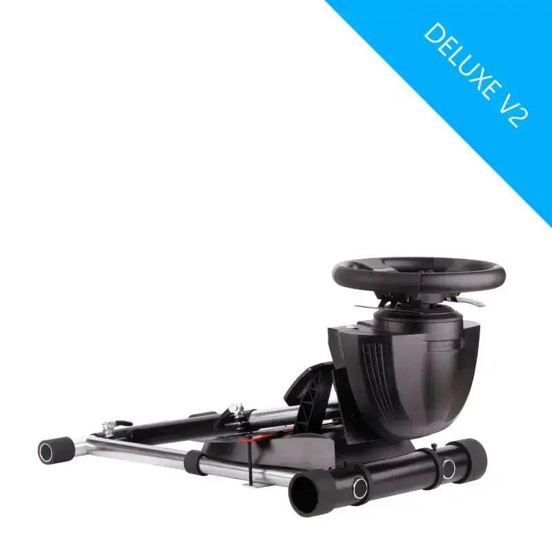 Wheel Stand Pro for Thrustmaster T150 / T300 / TX / TMX / TG-T / TS-XW/ T-248 - Deluxe V2 - TMX-fold-Deluxe-V2-dual-pedals-scaled